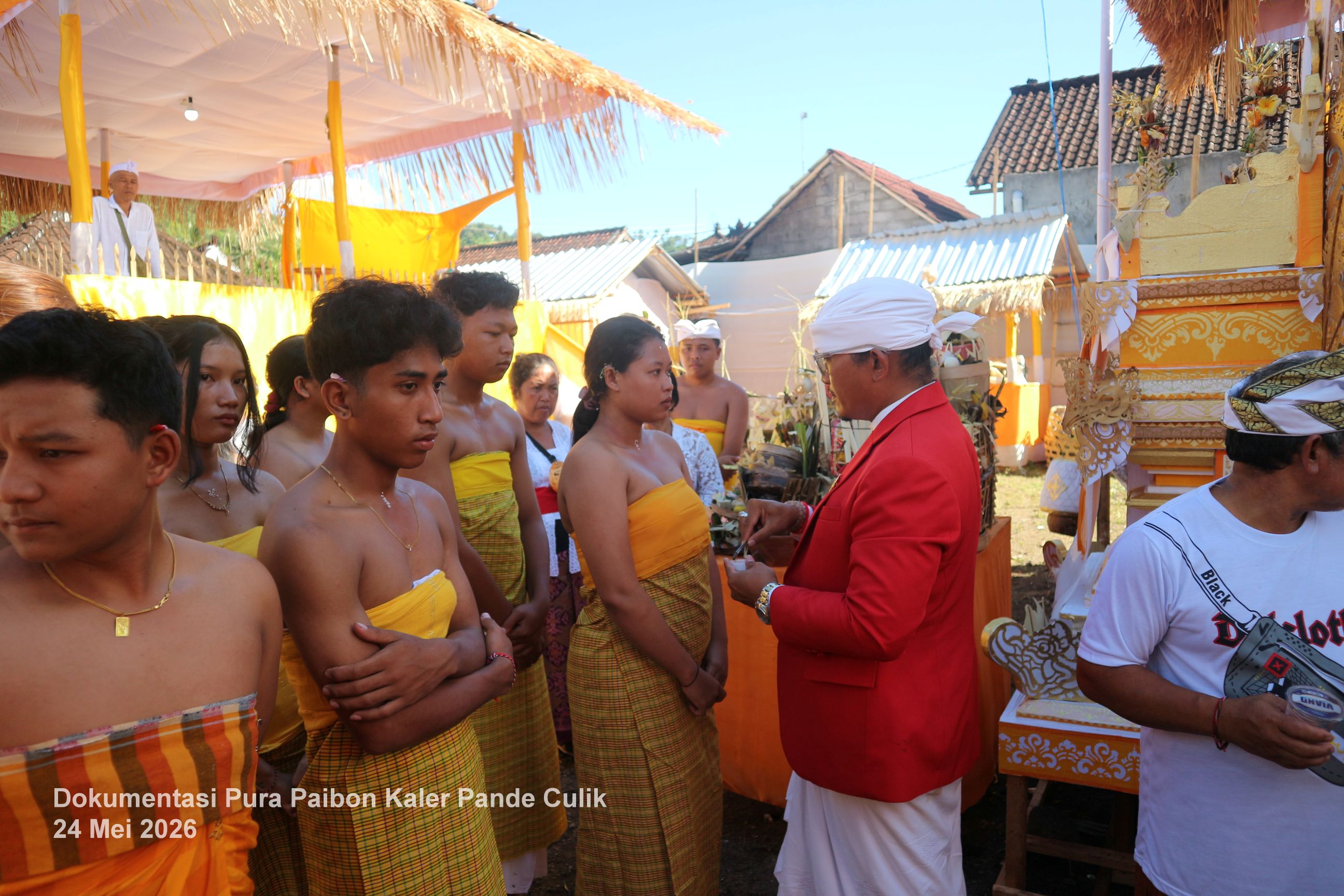 Natak Tiis Metatah, Puncak Upakara Atma Wedana